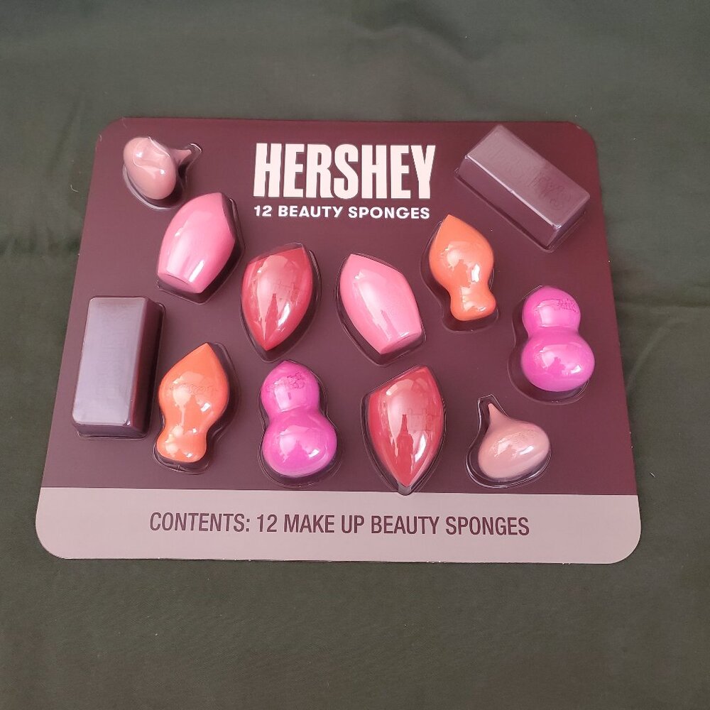 Hersheys 12 Beauty Make Up Sponges